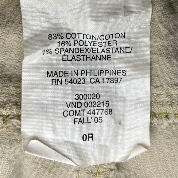 Gap Light Green Relaxed Corduroy Pants - Picture 5 of 5